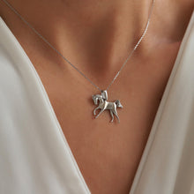 Load image into Gallery viewer, Horse Pendant Necklace