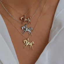 Load image into Gallery viewer, Horse Pendant Necklace