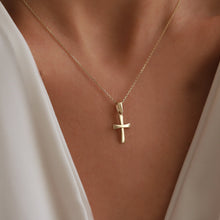Load image into Gallery viewer, Simple Cross Necklace