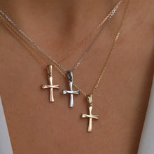 Load image into Gallery viewer, Simple Cross Necklace