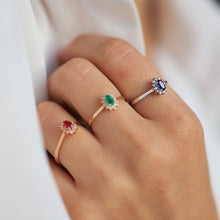 Load image into Gallery viewer, Diamond Gemstone Ring