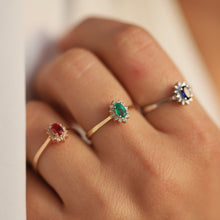 Load image into Gallery viewer, Diamond Gemstone Ring