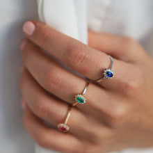 Load image into Gallery viewer, Diamond Gemstone Ring