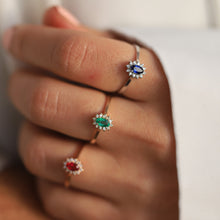 Load image into Gallery viewer, Diamond Gemstone Ring