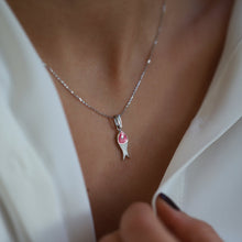 Load image into Gallery viewer, Dainty Enamel Fish Necklace