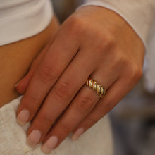 Load image into Gallery viewer, Gold Dome Ring