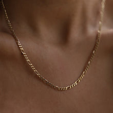Load image into Gallery viewer, Gold Figaro Mariner Necklace