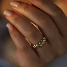 Load image into Gallery viewer, Gold Dome Ring