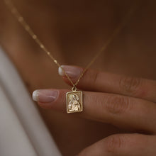 Load image into Gallery viewer, Textured Virgin Mary Necklace