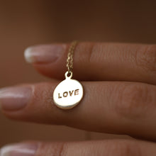 Load image into Gallery viewer, Love Medallion Necklace