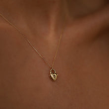 Load image into Gallery viewer, Mini Lock Pendant Necklace