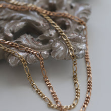 Load image into Gallery viewer, Gold Figaro Mariner Necklace