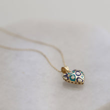 Load image into Gallery viewer, Turquoise Heart Necklace