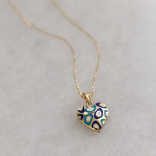 Load image into Gallery viewer, Turquoise Heart Necklace