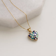 Load image into Gallery viewer, Turquoise Heart Necklace