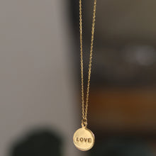 Load image into Gallery viewer, Love Medallion Necklace