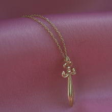 Load image into Gallery viewer, 3D Fleur de Lys Pendant Necklace