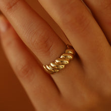Load image into Gallery viewer, Gold Dome Ring