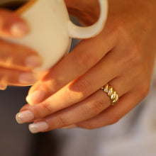 Load image into Gallery viewer, Gold Dome Ring