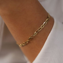 Load image into Gallery viewer, Chunky Mariner Chain Bracelet (4mm)