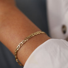 Load image into Gallery viewer, Chunky Mariner Chain Bracelet (4mm)