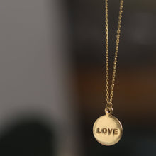 Load image into Gallery viewer, Love Medallion Necklace