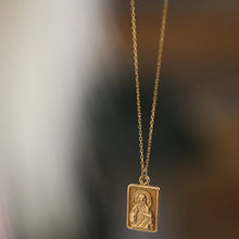Load image into Gallery viewer, Textured Virgin Mary Necklace