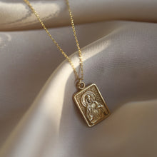 Load image into Gallery viewer, Textured Virgin Mary Necklace