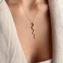 Load image into Gallery viewer, Snake Pendant Necklace