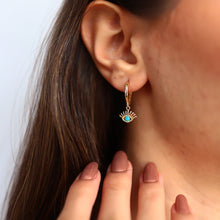 Load image into Gallery viewer, Gold Dangle Earrings
