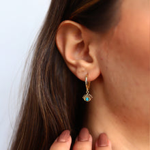 Load image into Gallery viewer, Gold Dangle Earrings
