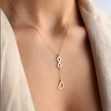 Load image into Gallery viewer, Infinity Love Pendant Necklace