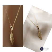 Load image into Gallery viewer, Feather Necklace