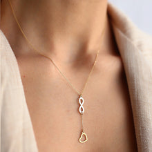 Load image into Gallery viewer, Infinity Love Pendant Necklace
