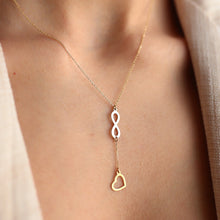 Load image into Gallery viewer, Infinity Love Pendant Necklace