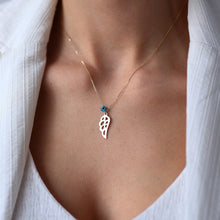 Load image into Gallery viewer, Gold Angel Wing Necklace
