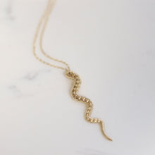 Load image into Gallery viewer, Snake Pendant Necklace