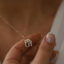 Load image into Gallery viewer, White Elephant Necklace