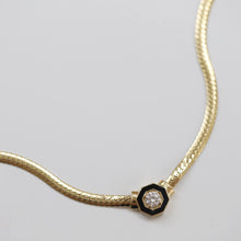 Load image into Gallery viewer, Herringbone Cz Diamond Chain Necklace