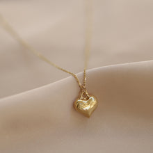 Load image into Gallery viewer, Mini Rounded Heart Pendant Necklace