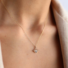 Load image into Gallery viewer, Eyelash Necklace