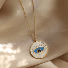 Load image into Gallery viewer, Colorful Egyptian Eye Necklace