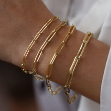 Load image into Gallery viewer, Paperclip Bracelet