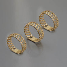 Load image into Gallery viewer, Vienna Chain Gold Ring