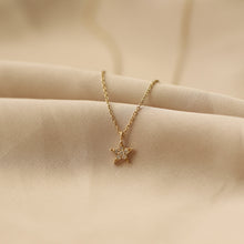 Load image into Gallery viewer, Diamond Mini Star Pendant Necklace