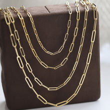 Load image into Gallery viewer, Paperclip Necklace