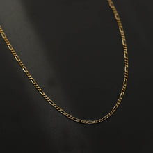Load image into Gallery viewer, Thin Figaro Chain Necklace