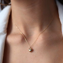 Load image into Gallery viewer, Mini Rounded Heart Pendant Necklace