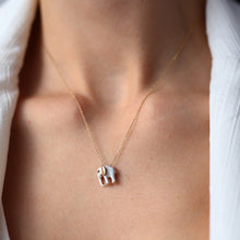 Load image into Gallery viewer, White Elephant Necklace