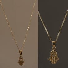 Load image into Gallery viewer, Mini Hamsa Necklace
